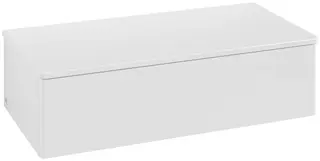 Villeroy &amp; Boch Antao Sideskap 100x50x26,8 cm, u/lys, Hvit H&#248;yglans