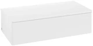 Villeroy &amp; Boch Antao Sideskap 100x50x26,8 cm, u/lys, Hvit Matt