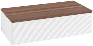 Villeroy &amp; Boch Antao Sideskap 100x50x26,8 cm, u/lys, Hvit Matt/Valn&#248;tt