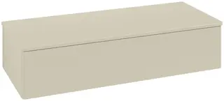 Villeroy &amp; Boch Antao Sideskap 120x50x26,8 cm, u/lys, Gr&#229; Matt