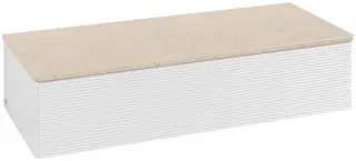 Villeroy &amp; Boch Antao Sideskap 120x50x26,8 cm, u/lys, Hvit/Cr&#232;me