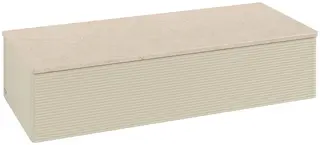 Villeroy &amp; Boch Antao Sideskap 120x50x26,8 cm, u/lys, Gr&#229; Matt/Cr&#232;me