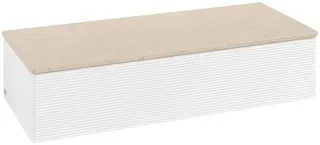 Villeroy &amp; Boch Antao Sideskap 120x50x26,8 cm, u/lys, Hvit Matt/Cr&#232;me