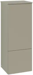 Villeroy & Boch Antao Sideskap 41,4x35,6x103,9 cm, m/lys, Steingrå Matt