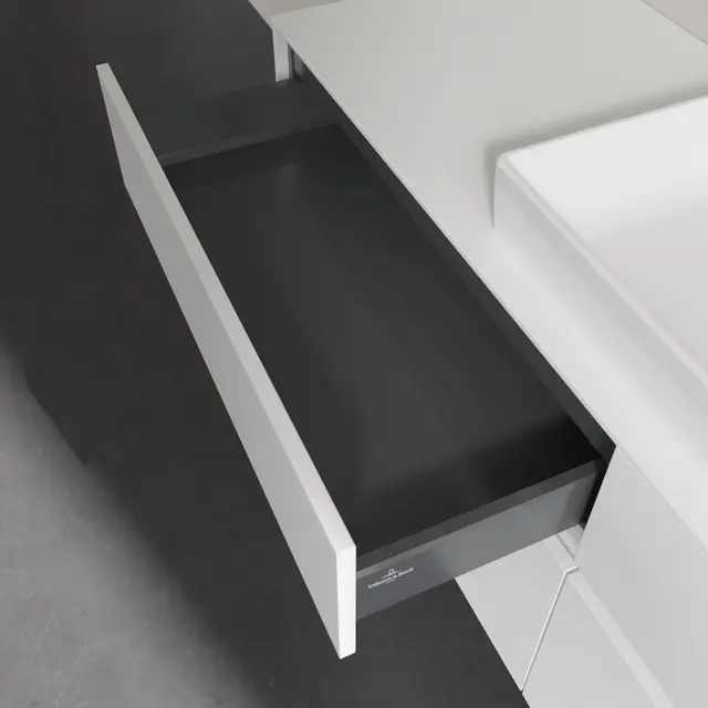 V&B Collaro Servantskap med 4 skuffer 160x50x54,8 cm, u/lys, Hvit Matt 