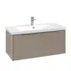 V&amp;B Subway 3.0 Servantskap m/1 skuff 973x429x478 mm, Taupe Matt