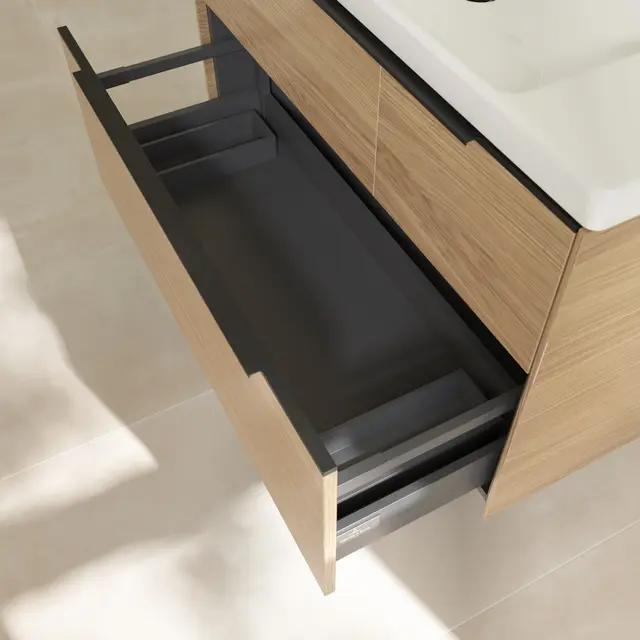 V&B Subway 3.0 Servantskap m/2 skuffer 973x576x478 mm, Nordisk Eik 