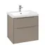 V&amp;B Subway 3.0 Servantskap m/2 skuffer 622x576x478 mm, Taupe Matt