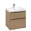 V&amp;B Subway 3.0 Servantskap m/2 skuffer 572x576x478 mm, Nordisk Eik