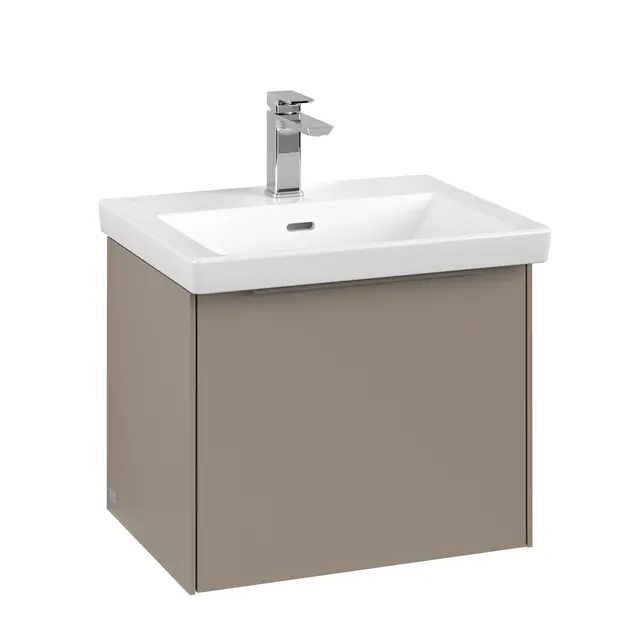 V&B Subway 3.0 Servantskap m/1 skuff 523x429x447,5 mm, Taupe Matt 