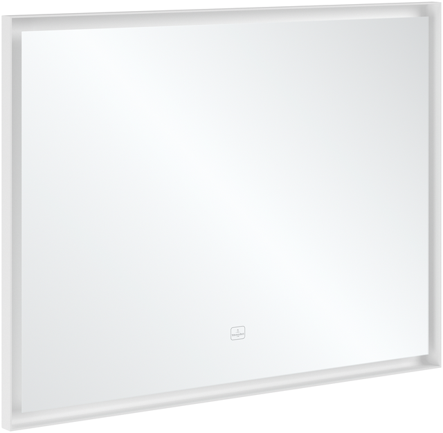 V&B Subway 3.0 Speil med lys 1000x750x47,5 mm, Hvit Matt 