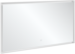 V&B Subway 3.0 Speil med lys 1400x750x47,5 mm, Hvit Matt