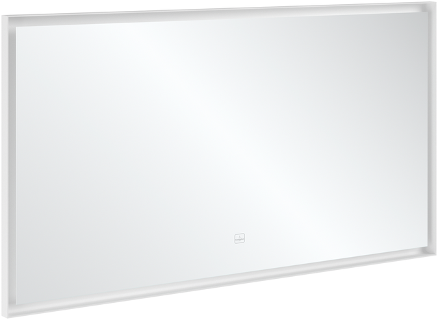 V&B Subway 3.0 Speil med lys 1400x750x47,5 mm, Hvit Matt 