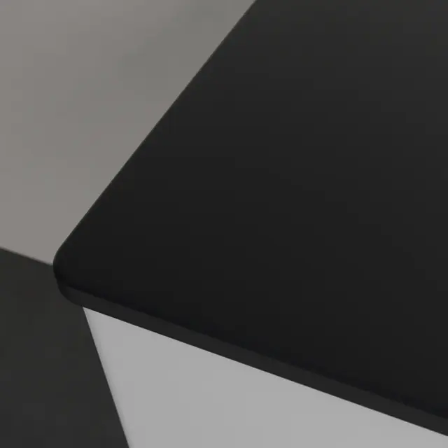 V&B Antao Møbelservant 100x50 cm, 1 bl.hull, C+, Pure Black 