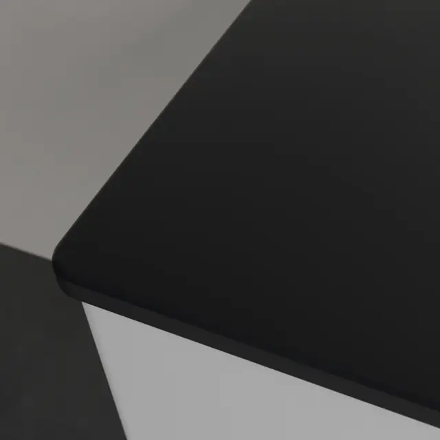 V&B Antao Møbelservant 120x50 cm, u/bl.hull, C+, Pure Black 
