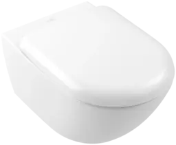 V&B Antao Vegghengt Toalett 56x37 cm, u/skyllekant, C+, Stone White