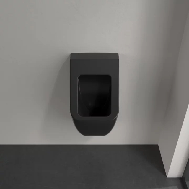 V&B Venticello urinal uten lokk, Ebony m/C+ 
