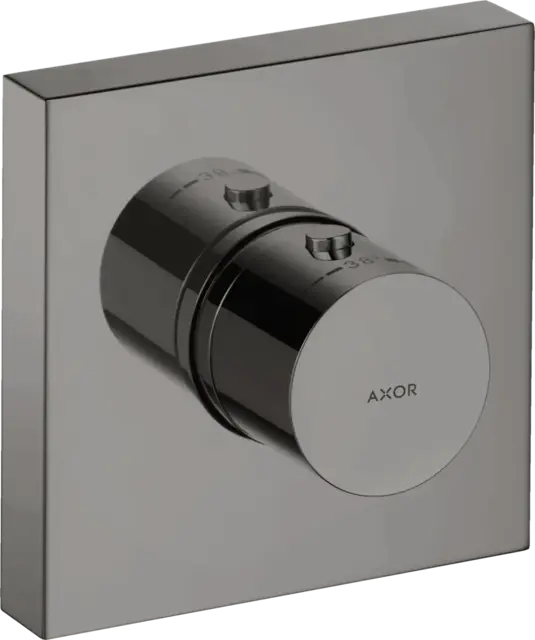 Axor Showersolution Termostat For innbygging, Polert Sort Krom 