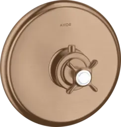 Axor Montreux High Flow termostat For innbygging, B&#248;rstet R&#248;dt Gull