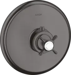 Axor Montreux High Flow termostat For innbygging, B&#248;rstet Sort Krom
