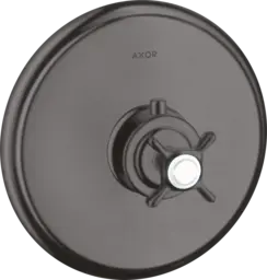 Axor Montreux High Flow termostat For innbygging, B&#248;rstet Sort Krom