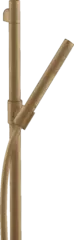 Axor Starck Dusjsett, 900 mm Med 1 stråletype, Børstet Bronse