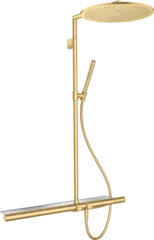 Axor ShowerSolution 800 Showerpipe &#216;350 mm, B&#248;rstet Gull