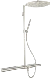 Axor ShowerSolution 800 Showerpipe &#216;350 mm, Rustfritt St&#229;l