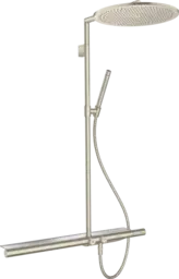 Axor ShowerSolution 800 Showerpipe &#216;350 mm, B&#248;rstet Nikkel