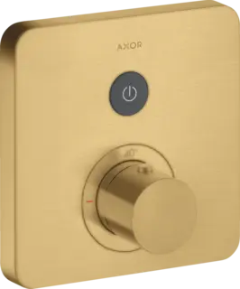 Axor ShowerSelect Termostat, m/1 utl&#248;p For innbygging, B&#248;rstet Gull