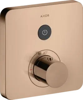 Axor ShowerSelect Termostat, m/1 utl&#248;p For innbygging, Polert R&#248;dt Gull