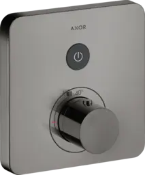 Axor ShowerSelect Termostat, m/1 utl&#248;p For innbygging, Polert Sort Krom