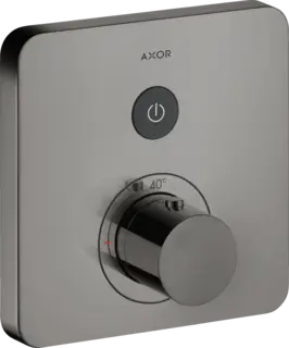 Axor ShowerSelect Termostat, m/1 utløp For innbygging, Polert Sort Krom