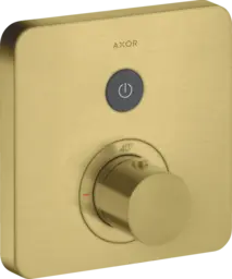 Axor ShowerSelect Termostat, m/1 utl&#248;p For innbygging, B&#248;rstet Messing