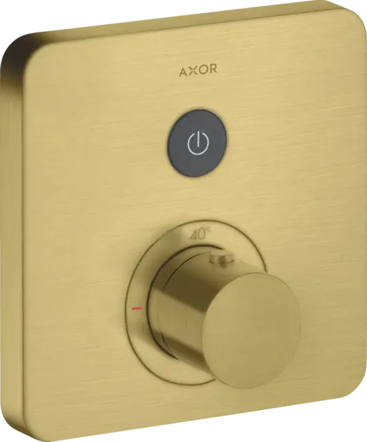 Axor ShowerSelect Termostat, m/1 utløp For innbygging, Børstet Messing 