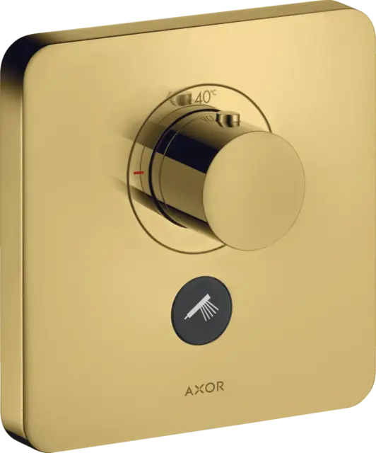 Axor ShowerSelect Termostat, m/1 utløp For innbygging, Polert Gull 