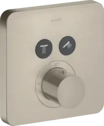 Axor ShowerSelect Termostat, m/2 utl&#248;p For innbygging, B&#248;rstet Nikkel