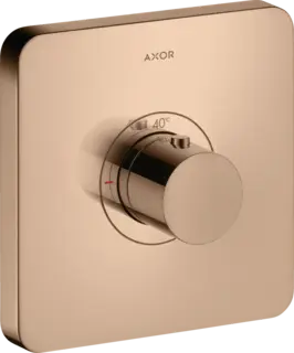 Axor ShowerSelect Highflow Termostat For innbygging, Polert Rødt Gull