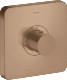 Axor ShowerSelect Highflow Termostat For innbygging, Børstet Rødt Gull