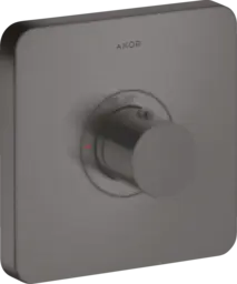 Axor ShowerSelect Highflow Termostat For innbygging, B&#248;rstet Sort Krom