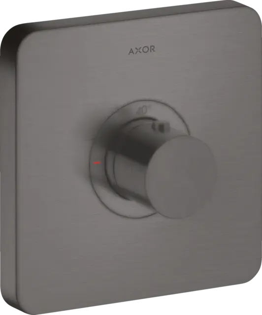 Axor ShowerSelect Highflow Termostat For innbygging, Børstet Sort Krom 