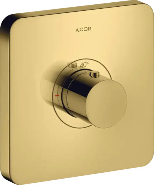 Axor ShowerSelect Highflow Termostat For innbygging, Polert Gull 