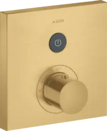 Axor ShowerSelect Termostat, m/1 utl&#248;p For innbygging, B&#248;rstet Gull