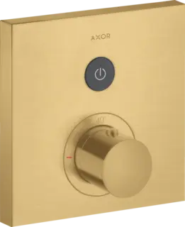 Axor ShowerSelect Termostat, m/1 utl&#248;p For innbygging, B&#248;rstet Gull