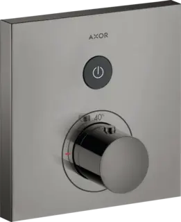 Axor ShowerSelect Termostat, m/1 utl&#248;p For innbygging, Polert Sort Krom