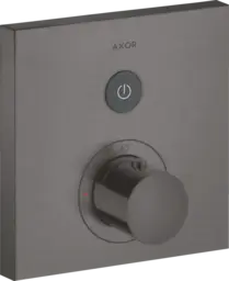Axor ShowerSelect Termostat, m/1 utl&#248;p For innbygging, B&#248;rstet Sort Krom