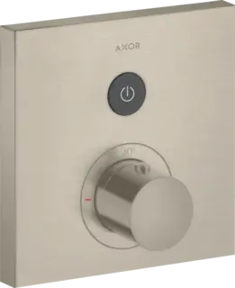 Axor ShowerSelect Termostat, m/1 utl&#248;p For innbygging, B&#248;rstet Nikkel