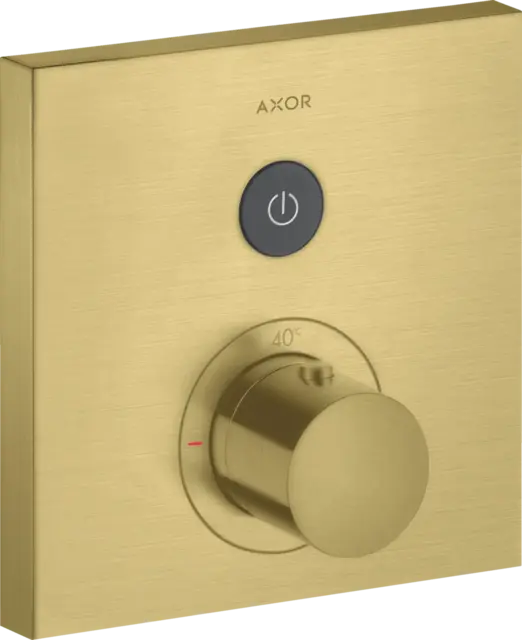 Axor ShowerSelect Termostat, m/1 utløp For innbygging, Børstet Messing 