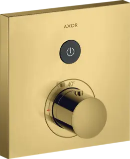 Axor ShowerSelect Termostat, m/1 utl&#248;p For innbygging, Polert Gull