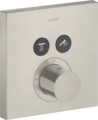 Axor ShowerSelect Termostat, m/2 utløp For innbygging, Rustfritt Stål